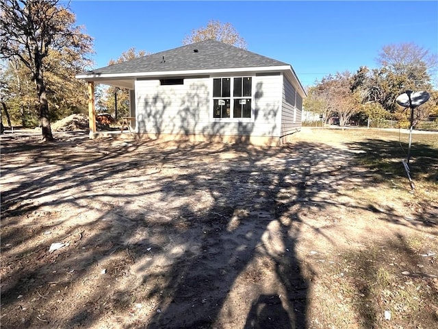 view of rear view of house