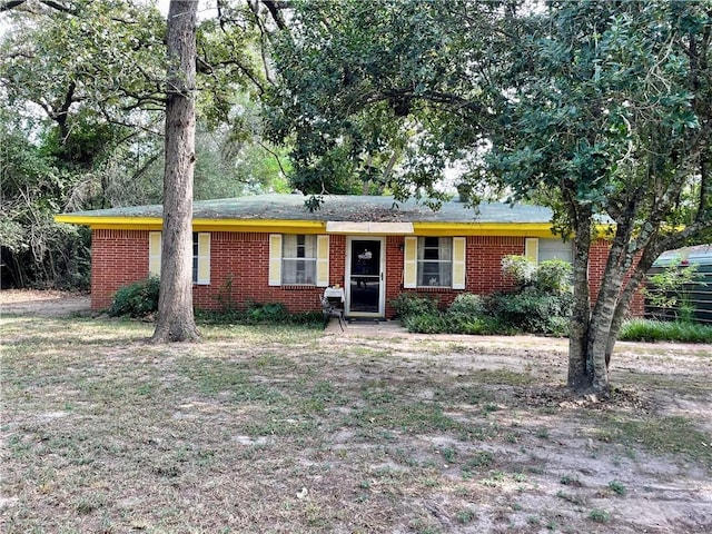 view of ranch-style house