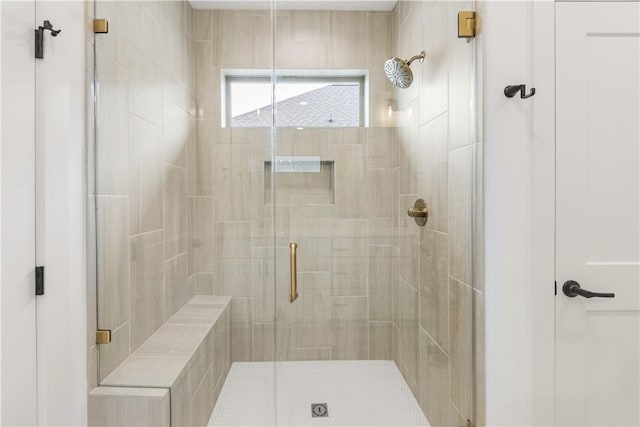 2814 Spector Dr, Bryan, TX 77808 - full bath featuring a shower stall