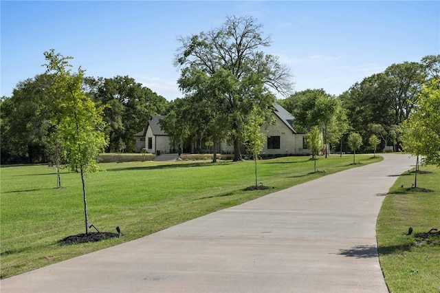 surrounding community with a lawn