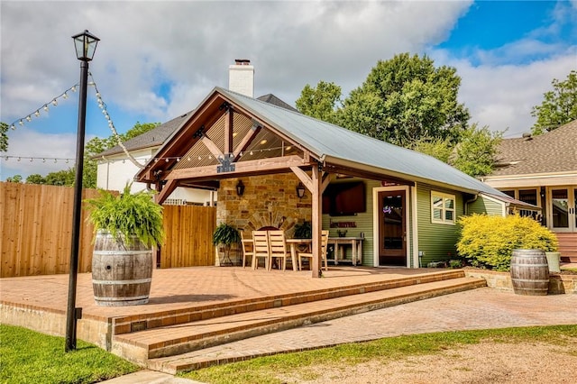 402 Ross St, Brenham, TX 77833 - view of deck
