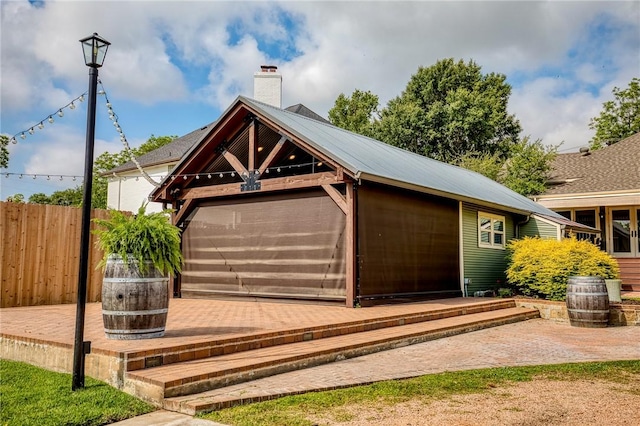 402 Ross St, Brenham, TX 77833 - view of garage