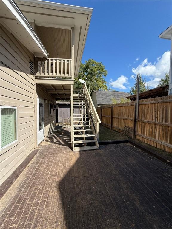 exterior space with a patio