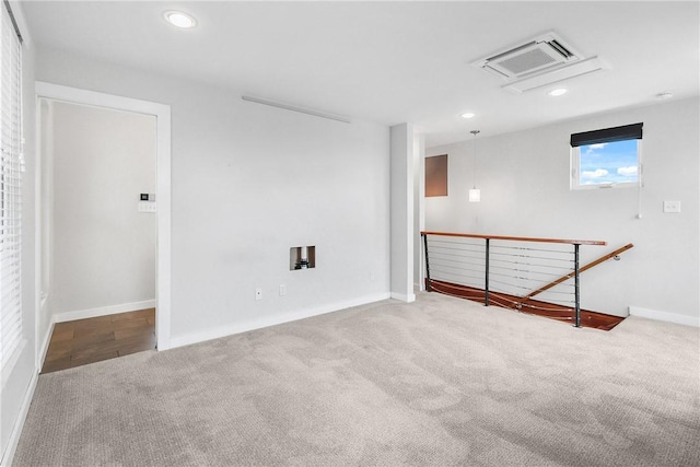 213 N Houston Ave, Bryan, TX 77803 - carpeted empty room with recessed lighting