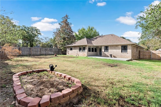 2811 Arroyo Ct N, College Station, TX 77845 - rear view of property with a patio area and brick siding