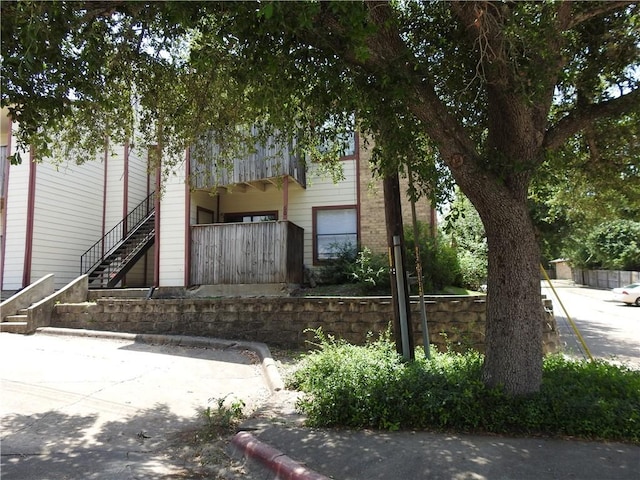 1107 Verde Dr Unit 60, Bryan, TX 77801 - view of front of property with stairway