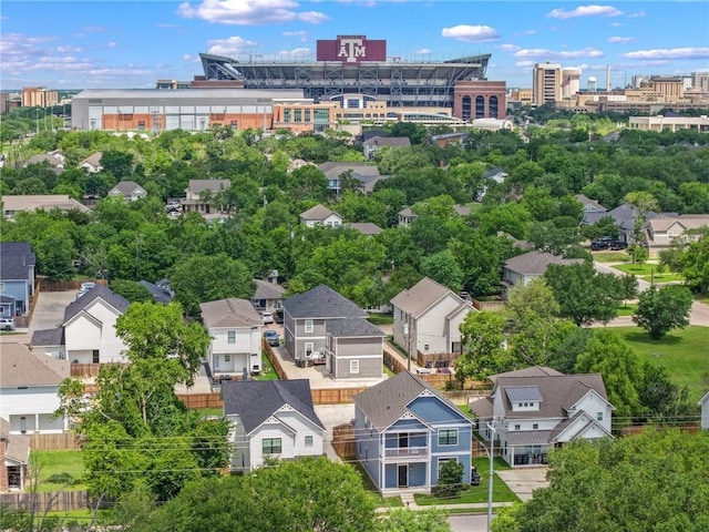 303 Luther St, College Station, TX 77840 - aerial view of residential area