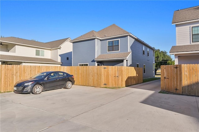 303 Luther St, College Station, TX 77840 - view of front facade with fence