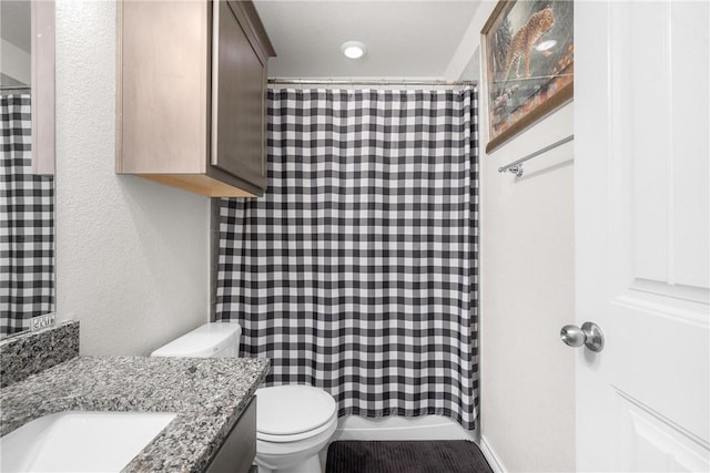 1946 Thorndyke Ln, Bryan, TX 77807 - full bath with vanity and a shower with shower curtain