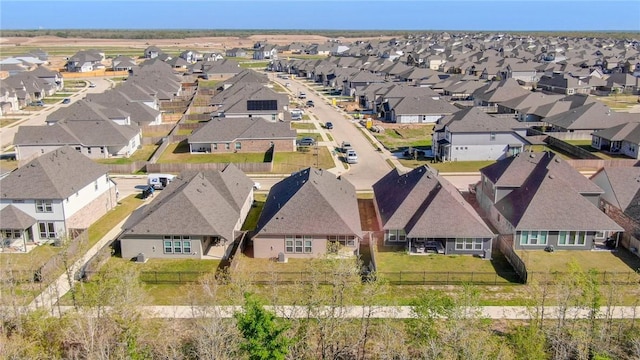 birds eye view of property featuring a residential view