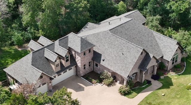 5395 Stirrup Dr, College Station, TX 77845 - view from above of property