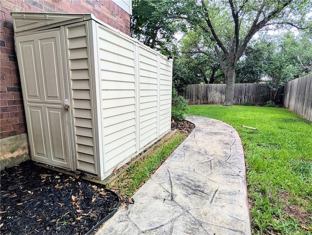 14504 Templemore Cv, Austin, TX 78717 - view of outdoor structure featuring a fenced backyard