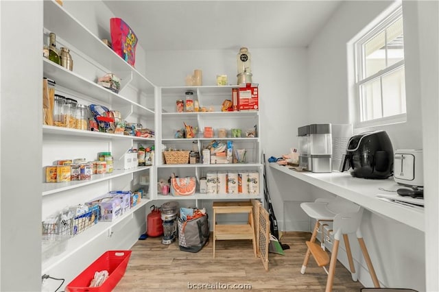 view of pantry