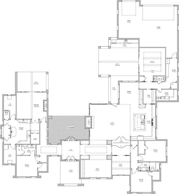 5371 Legend Oaks Ct, College Station, TX 77845 - view of floor plan / room layout