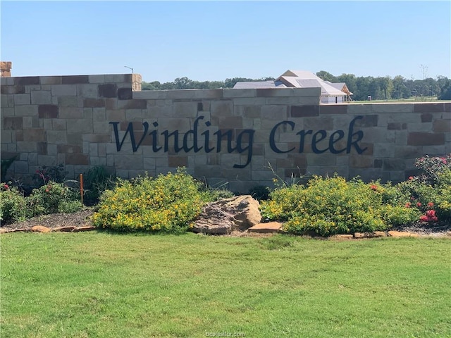 5371 Legend Oaks Ct, College Station, TX 77845 - community sign with a yard