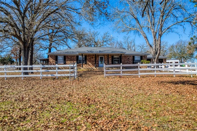 6196 Fm 975, Caldwell, TX 77836 - view of single story home