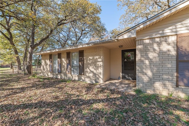 view of entrance to property