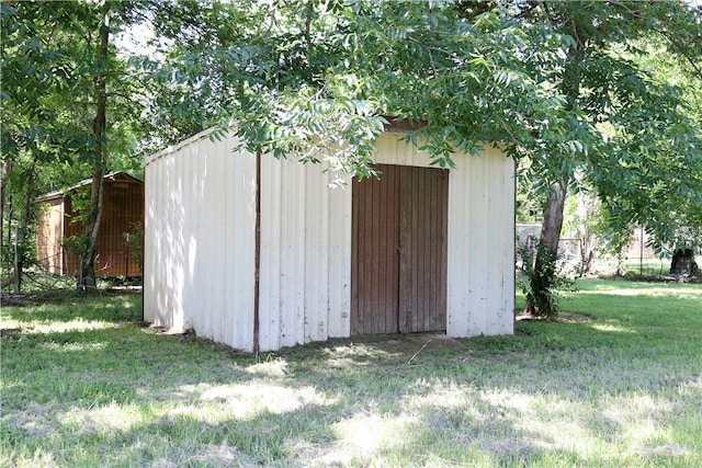 106 N Minden St, Madisonville, TX 77864 - view of shed