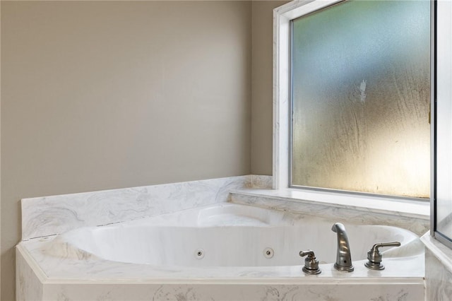 4412 Hearst Ct, College Station, TX 77845 - full bathroom with a tub with jets