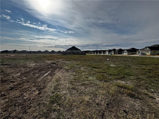 view of yard featuring a residential view