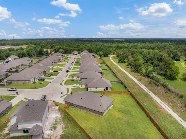 4842 Native Tree Ln, College Station, TX 77845 - aerial view of residential area featuring a forest