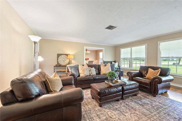 1210 Munson Ave, College Station, TX 77840 - living room with wood finished floors
