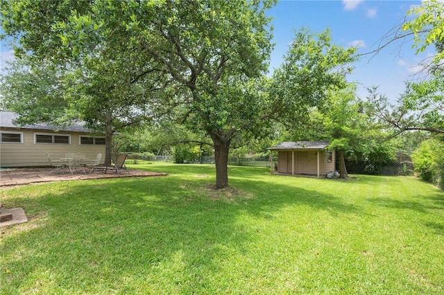 1210 Munson Ave, College Station, TX 77840 - view of yard with a patio