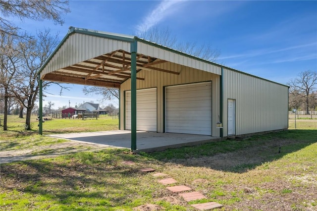 view of outbuilding featuring an outdoor structure