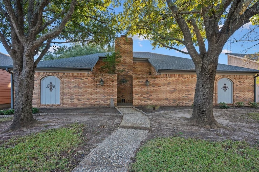 view of ranch-style house