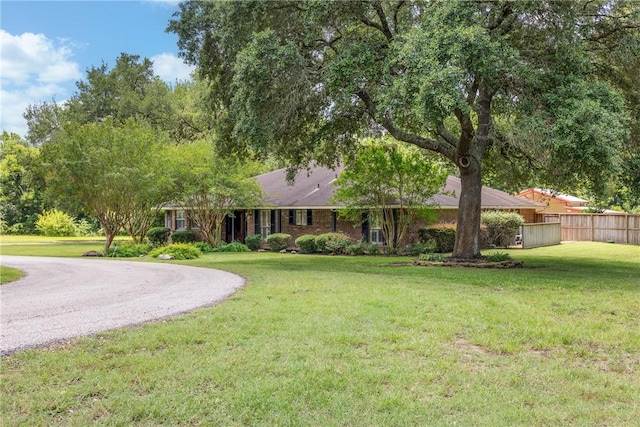 2629 Benton Dr, Brenham, TX 77833 - view of ranch-style house