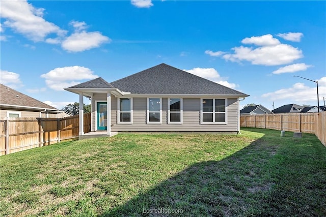 1000 Granite Ct, Bryan, TX 77803 - back of property with a shingled roof