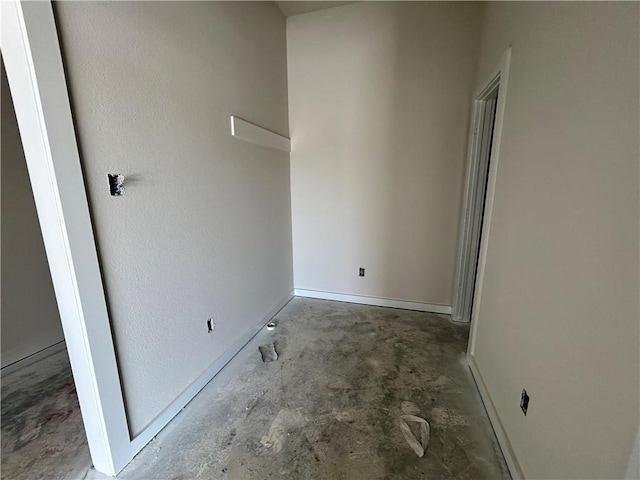 1937 Pinemont View Dr, Bryan, TX 77807 - spare room featuring concrete floors and baseboards