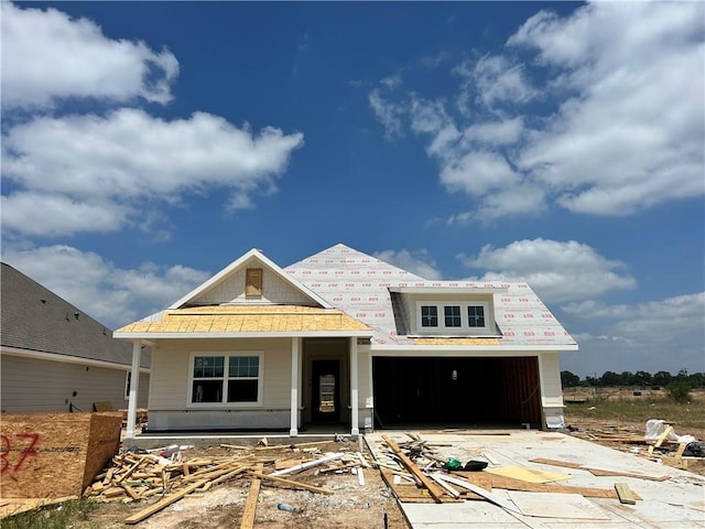 1937 Pinemont View Dr, Bryan, TX 77807 - unfinished property with a garage and driveway