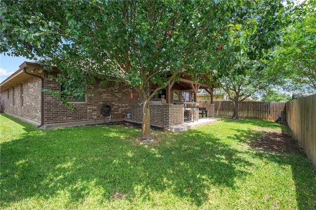 912 Emerald Dove Ave, College Station, TX 77845 - view of yard featuring a patio