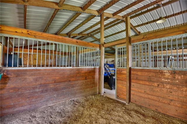 view of stable