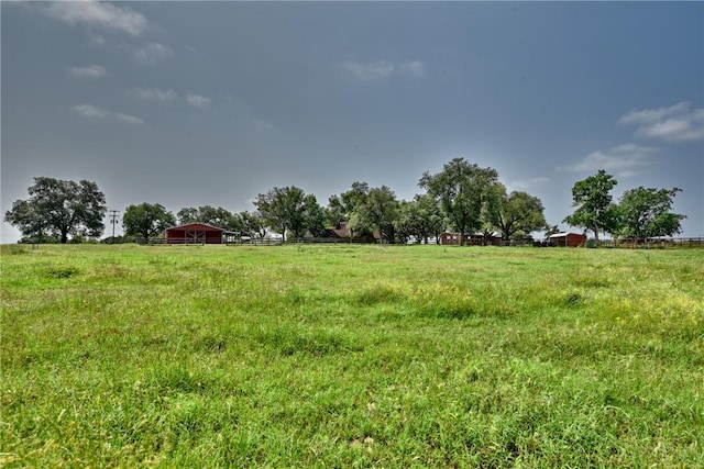 view of local wilderness featuring a rural view