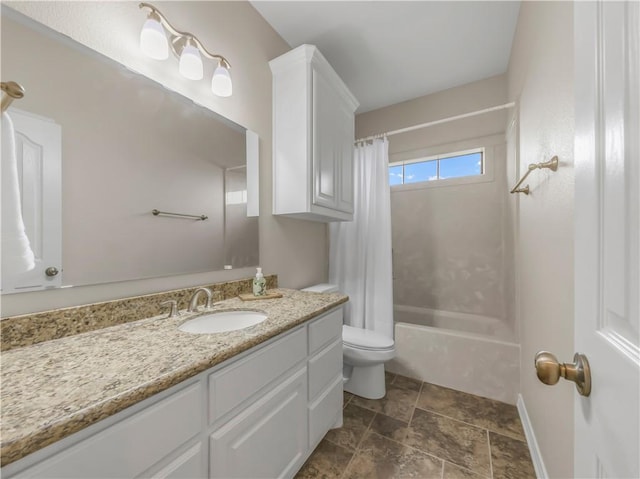 6997 Shirley Rd, Bryan, TX 77808 - full bath featuring vanity and shower / bathtub combination with curtain