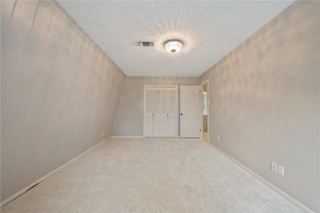 empty room with light carpet