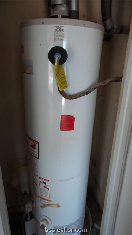 utilities with gas water heater