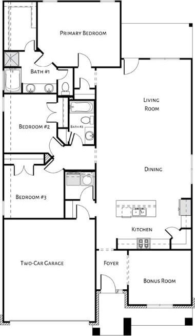 3702 Archer Falls Ct, College Station, TX 77845 - view of property floor plan