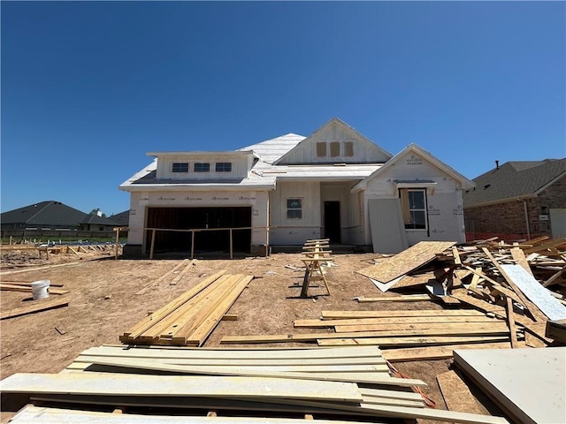 view of property under construction
