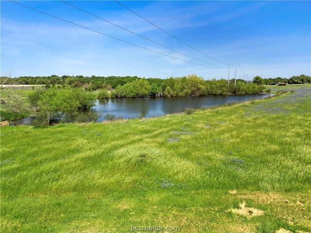 property view of water