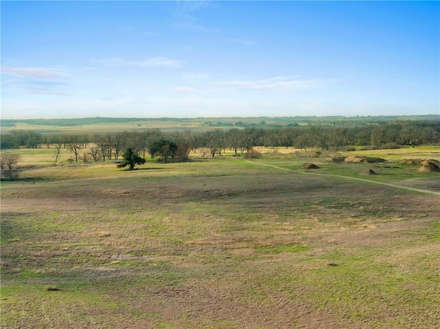 exterior space featuring a rural view