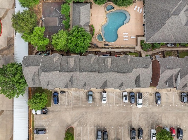 drone / aerial view