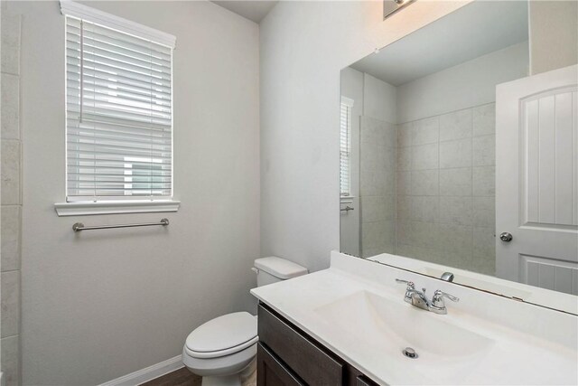 4706 Coyotillo Way, Bryan, TX 77807 - full bathroom featuring vanity and toilet