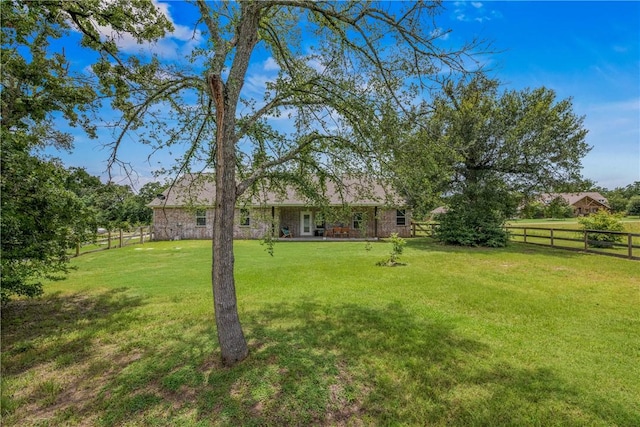 9868 Albert Dr, Iola, TX 77861 - view of yard