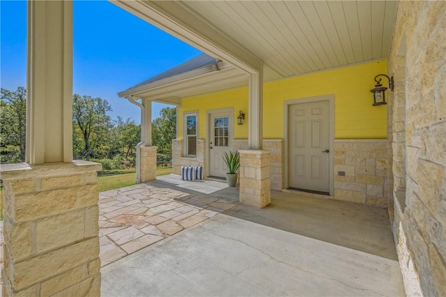 view of patio