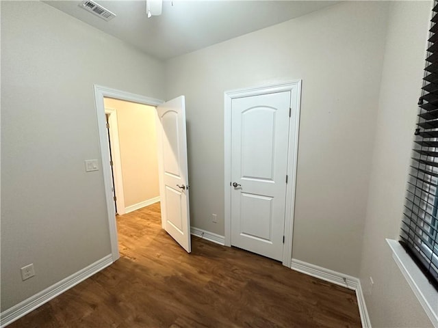 114 Hayes Church Rd, Franklin, TX 77856 - unfurnished bedroom featuring wood finished floors and baseboards