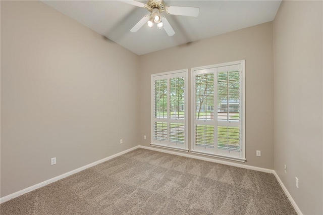 4213 Bedford Ct, Bryan, TX 77802 - unfurnished room with carpet and ceiling fan