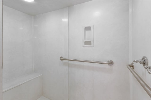 1712 Glade St, College Station, TX 77840 - bathroom with a shower